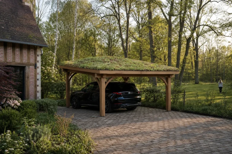 Carport en bois en Centre-Val de Loire